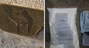 AKCIJA 'STRAČ' Zaplijenjena veća količina hašiša i speeda, provjerava se i kilogram 'bijele materije'