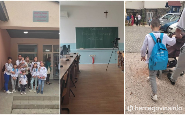 Mali Ukrajinci dobili svoju učionicu u OŠ Bijakovići, nastavu će pohađati online i družiti se s domaćim učenicima