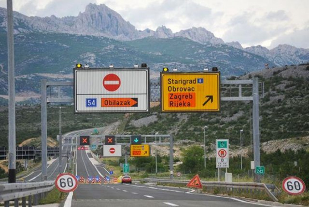 ZA SVE SKUPINE VOZILA Zatvorena autocesta A1, otvoreni zaobilazni pravci