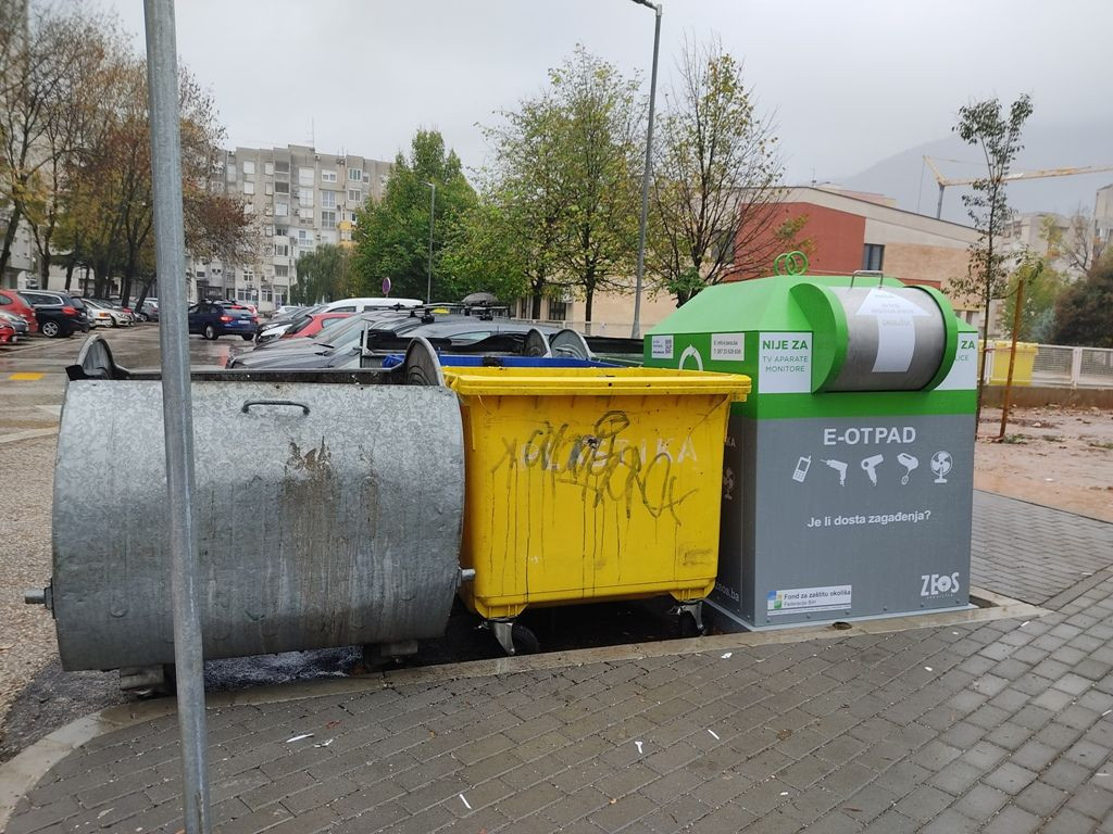 NOVOST U GRADU Mostar je dobio kontejnere za električni i elektronski otpad, evo gdje će smeće završiti