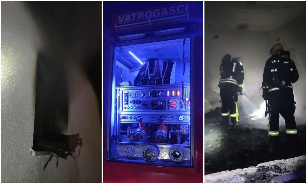 GORJELA OBITELJSKA KUĆA Mostarski vatrogasci gasili požar