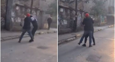Prava drama na ulici: građani ulovili lopova što je djevojci ukrao mobitel, drugi pobjegao