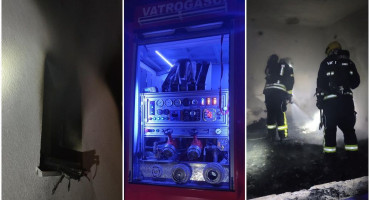 GORJELA OBITELJSKA KUĆA Mostarski vatrogasci gasili požar