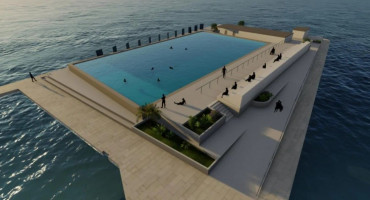 NOVI OBJEKT U SPLITU Nasred mora se planira graditi grijani bazen sa slatkom vodom