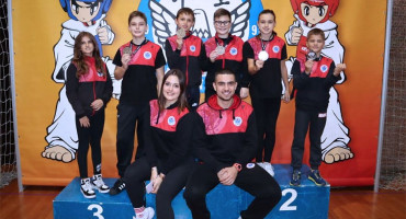 TKD ZRINJSKI S međunarodnog natjecanja se vratili bogatiji za pet medalja