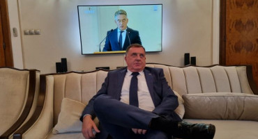 INAUGURACIJA PREDSJEDNIŠTVA Milorad Dodik napustio dvoranu tijekom govora Željka Komšića