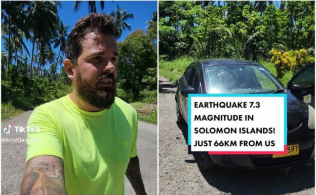 Hrvatski bloger objavio snimku potresa na Solomonskim Otocima