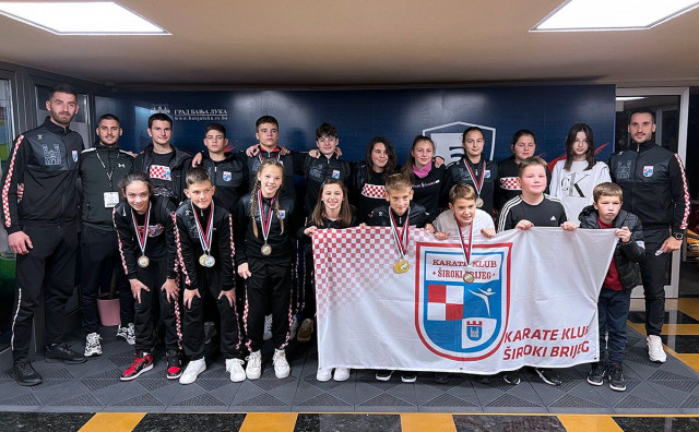 Karate klub Široki Brijeg u Banja Luci