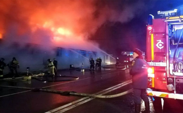 Požar noćni klub Poligon Rusija