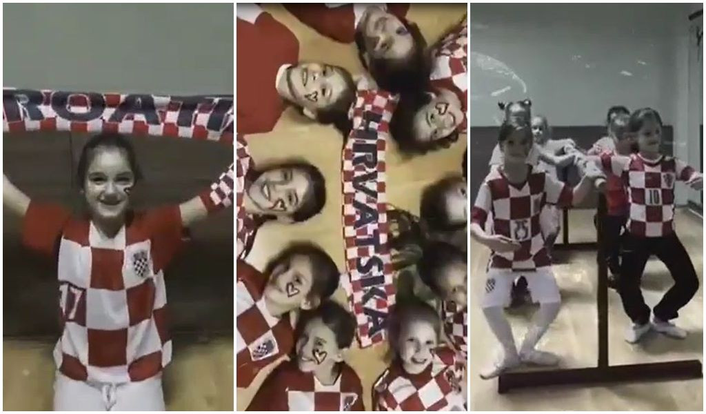 Malene plesačice Zrinjskog snimile navijačko-plesni spot posvećen Vatrenima
