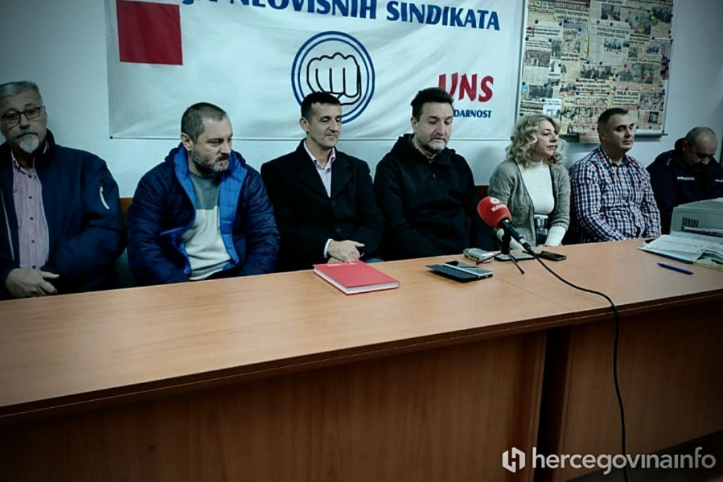 SINDIKATIMA DOSTA 'GLUHIH TELEFONA' Ukoliko ih Vlada HNŽ i dalje bude ignorirala, u petak radnici izlaze na ulice