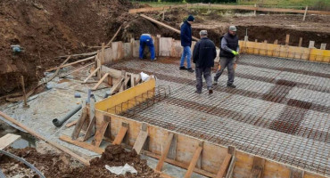 ZA ZAHVALU I SJEĆANJE Napreduje izgradnja kapele i Centra u Margetićima