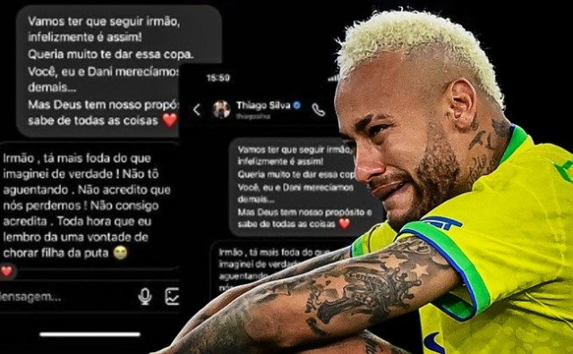 KONTROVERZNA OBJAVA Neymar objavio razgovore igrača Brazila bez njihovog dopuštenja, šokirani su ispadanjem od Hrvatske