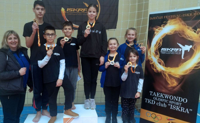 Taekwondo klub Cro star na Iskra openu 2022