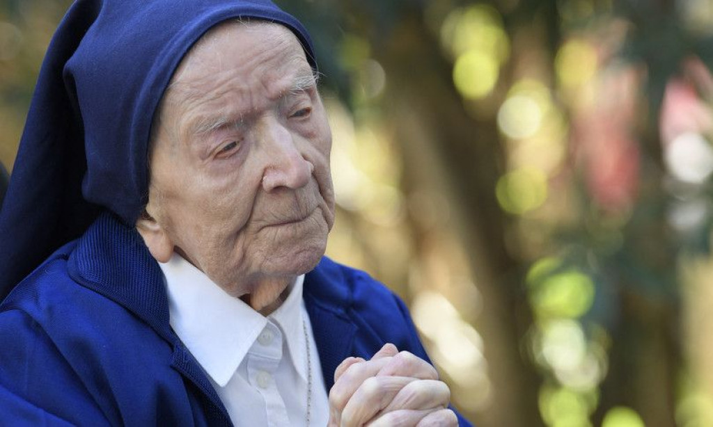 NAJSTARIJA OSOBA NA SVIJETU Preminula časna sestra Andre, prošle godine otkrila je recept za dugovječnost