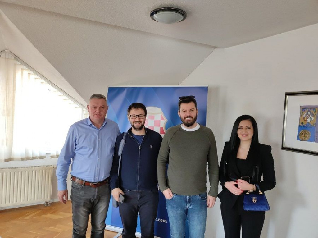 RADNI SASTANAK Mate Rimac u Livnu, razgovaralo se o njegovim ulaganjima u HBŽ