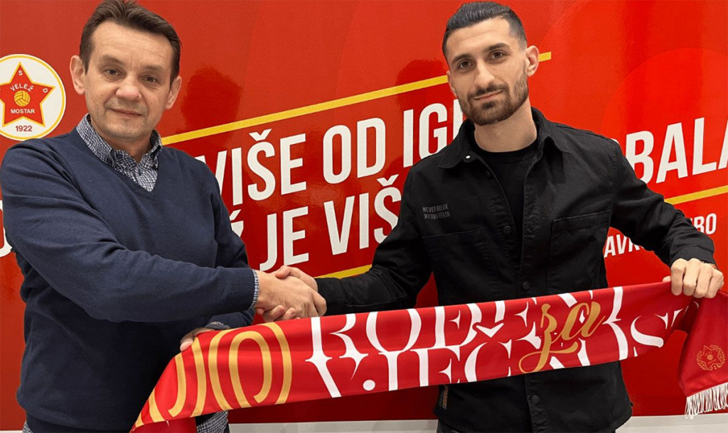 POTPIS UGOVORA Velež se pojačao u obrani