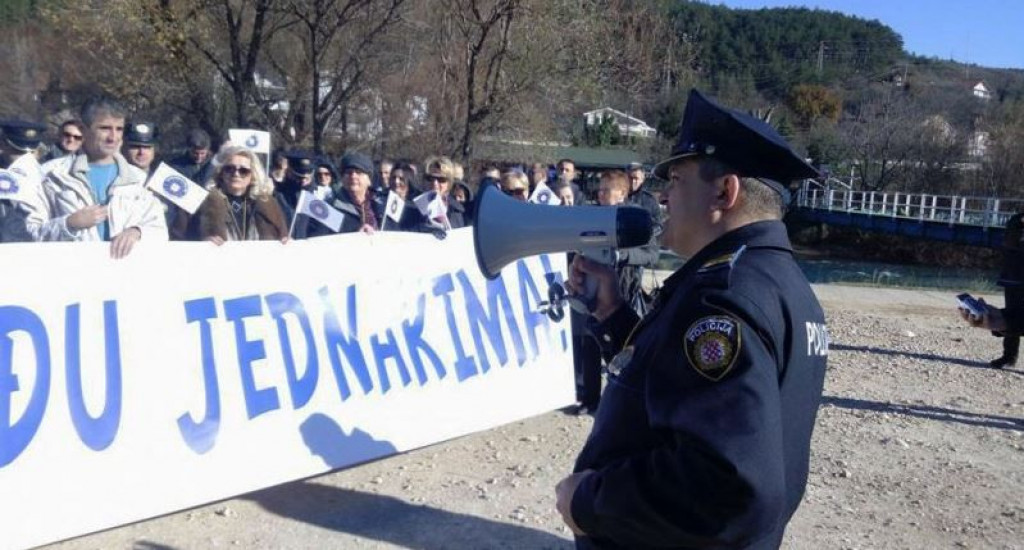 U PETAK SASTANAK Djelatnici MUP-a ŽZH održali dvosatno upozorenje, a evo kada kreću u opći štrajk ako se ne ispune njihovi zahtjevi