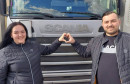 KUĆA PUTUJUĆA Supružnici Mandić zajedno na smjenu voze kamion, zarađuju i obilaze Europu