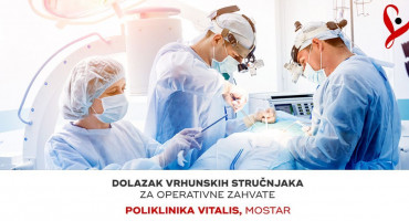 Dolazak vrhunskih stručnjaka za operativne zahtjeve u Polikliniku Vitalis