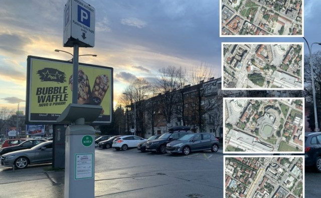 The city of Banjaluka makes illegal money from parking on private land