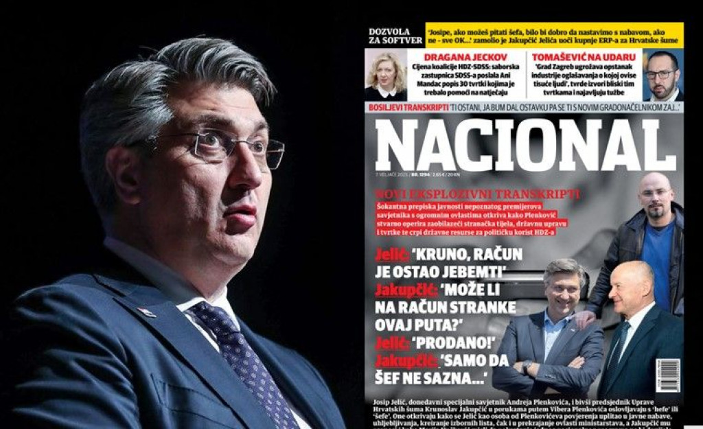 PROCURIO RAZGOVOR PLENKOVIĆEVOG SAVJETNIKA "Može na račun stranke? Prodano. Samo da šef ne sazna..."