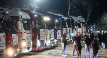 Konvoj s 54 šlepera pomoći krenuo iz Sarajeva ka Turskoj