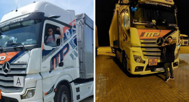 Valentina (23) je vozačica šlepera, kvarove uvijek prvo nastoji sama riješiti, a žene vidi kao odgovornije u prometu