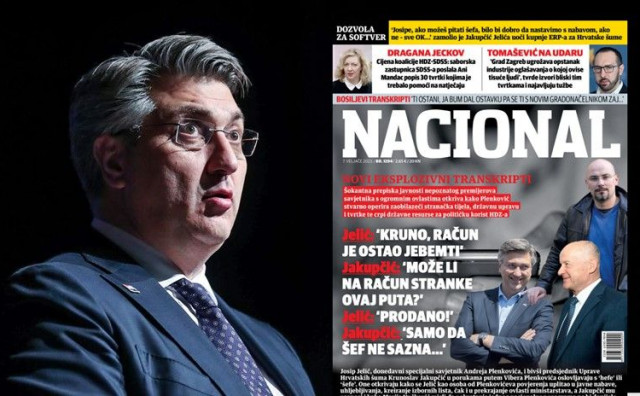 Andrej Plenković Nacional afera