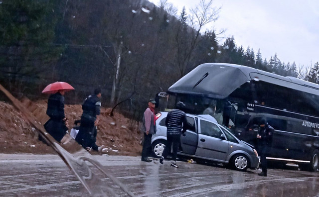 SUDAR Autobus s igračima 'Veleža' imao nezgodu, ozlijeđeno šest osoba