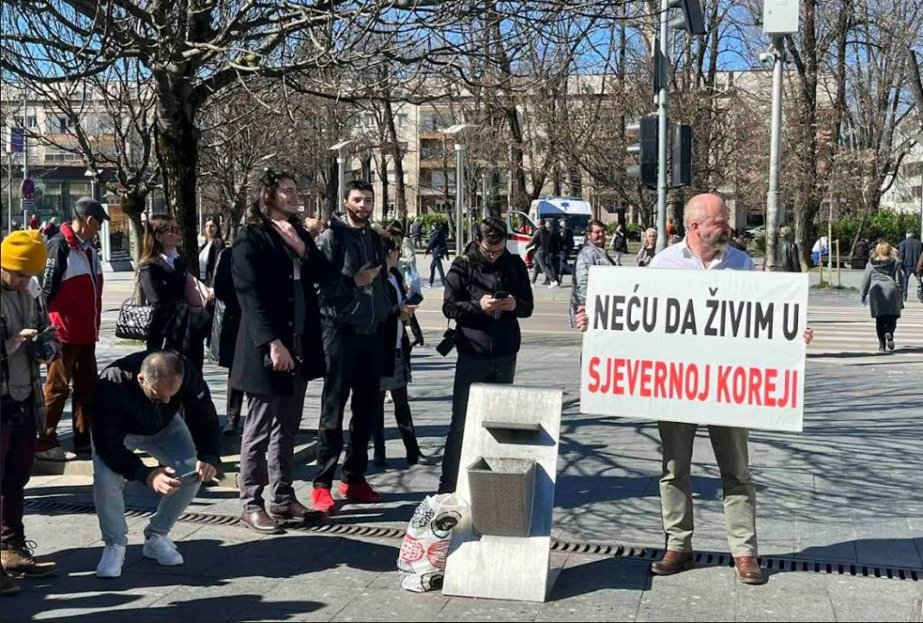 Prosvjed Banja Luka novinari