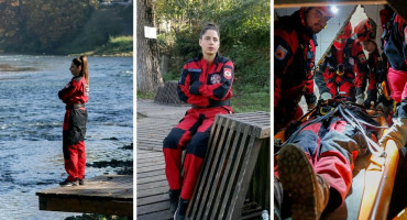 anastasija ćorović,civilna zaštita,cmas zvjezdice