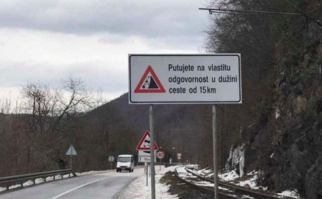 O REKONSTRUKCIJI SAMO UOČI IZBORA Ovo je jedna od najopasnijih cesta u BiH