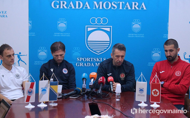 Press uoči gradskog derbija ožujak 2023