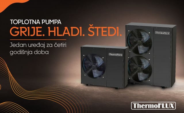 ThermoFLUX toplotna pumpa – Grije. Hladi. Štedi.