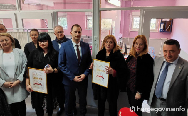 Dječja klinika SKB Mostar dobila medicinsku opremu u vrijednosti od 21.000 KM