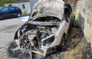Izgoreno auto Tekija zapaljen automobil