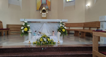 Isusov grob u crkvi Presvetoga Srca Isusova Potoci