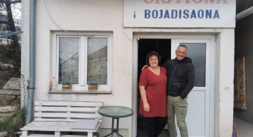 USPJEŠAN OBRT U MALOM MJESTU Marijan i Tonka već 20 godina vode kemijsku čistionicu u Tomislavgradu