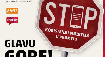HT Eronet,Glavu gore! Stop korištenju mobitela u prometu!,,Federalno ministarstva prometa i komunikacija,BH Telecom