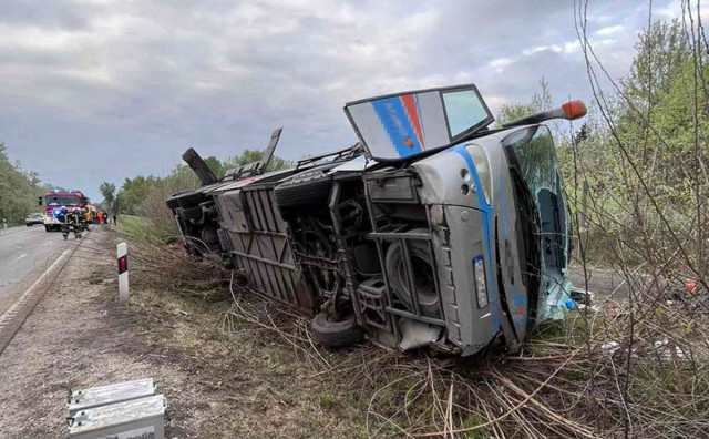 Mađarska prometna nesreća autobus