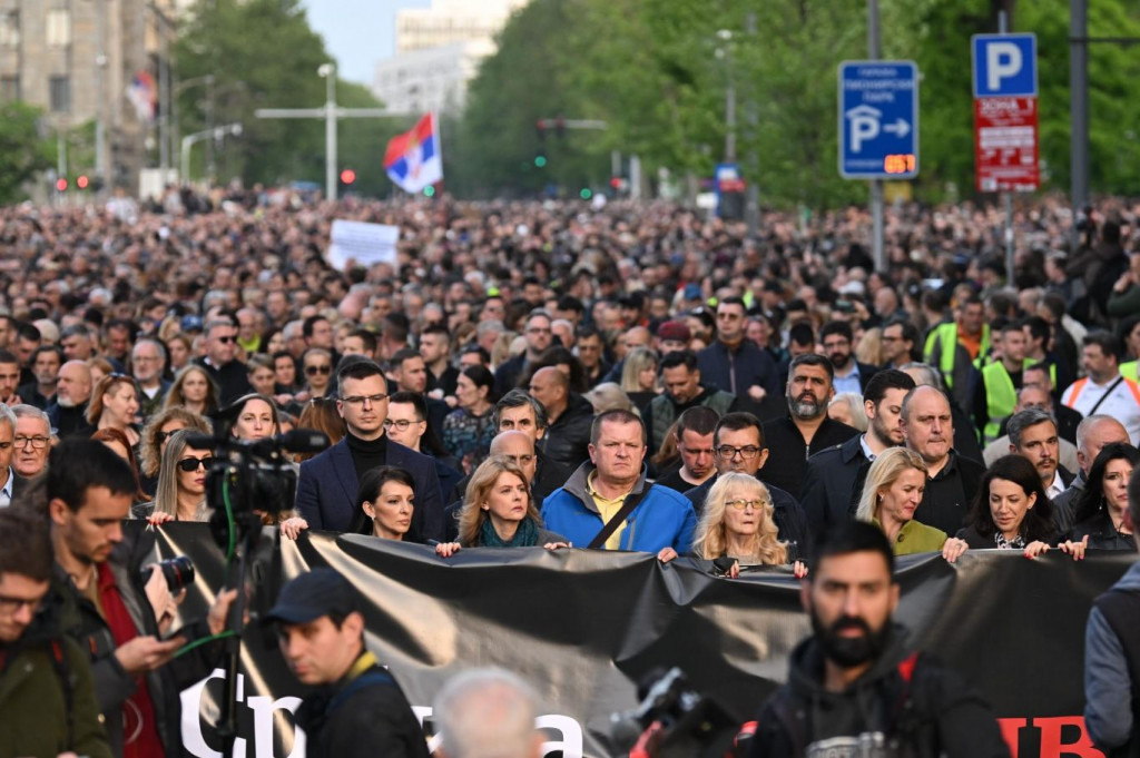Beograd prosvjed