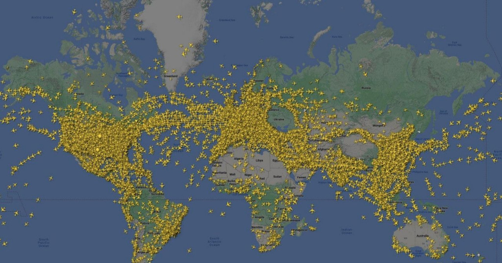 OBOREN REKORD U jednom danu na nebu je bilo više od 250.000 aviona