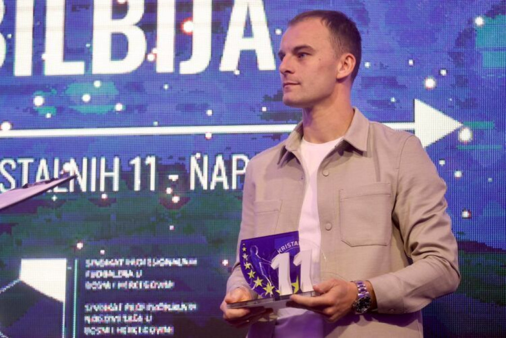 "KRISTALNIH 11" Dominacija Zrinjskog, Nemanja Bilbija najbolji nogometaš Premijer lige BiH