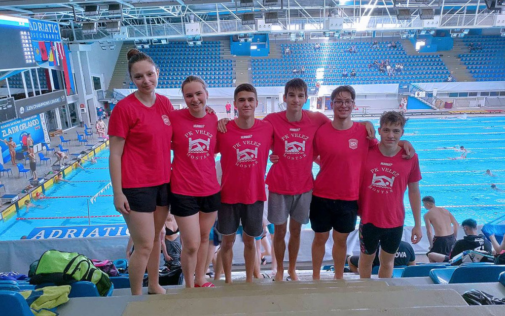 Plivački klub Velež na Sprintko kupu 2023