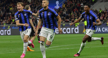 Inter bolji od Milana u prvoj utakmici polufinala, Džeko strijelac