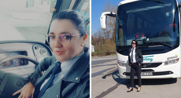 Sanela Mehić vozačica autobusa
