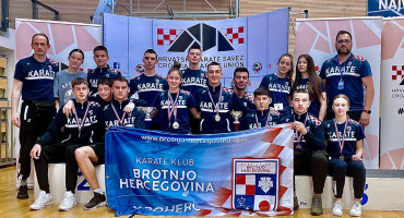 Karate klub Brotnjo u Zagrebu 2023