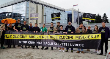 NOVINARI NAPUSTILI JAVNU RASPRAVU Sloboda mišljenja ne može biti kazneno djelo