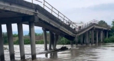 Čačak most preko Morave rušenje